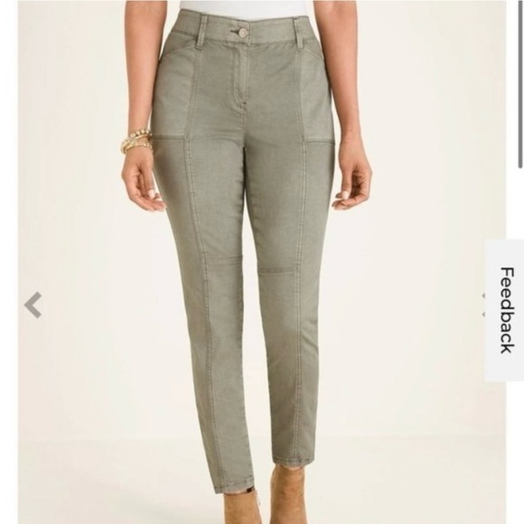 Chico's Pants - NWT Chico's Secret Stretch Casual Utility Slim Ankle Pants